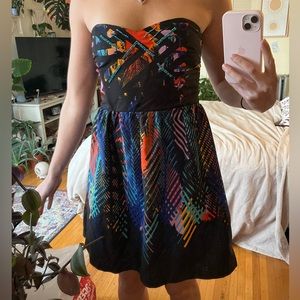 Strapless Roxy dress